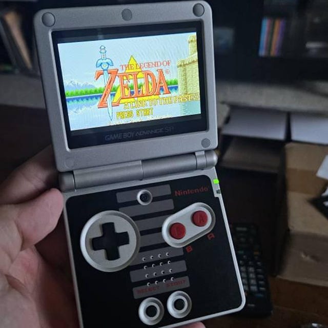 任天堂ゲームボーイアドバンス GBA SP IPS モッドシステム 10 レベルの