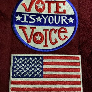 Toppa Con Bandiera Americana ZOMBIE, Rossa, Bianca E Blu, Ricamata, Termoadesiva, Simbolo Di Rischio Biologico - Italia - Foto 6