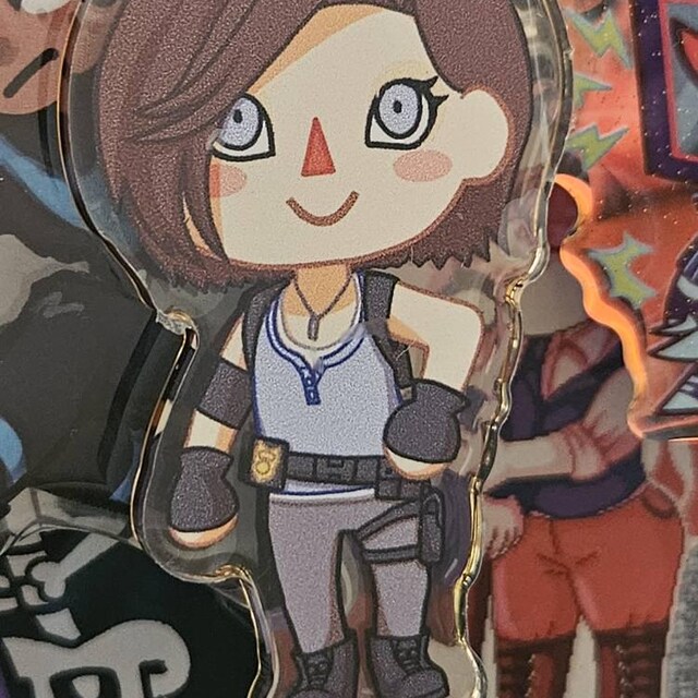 Fan Inspired Resident Evil X Animal Crossing Acrylic Charms - Etsy