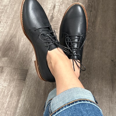 black tie oxford shoes