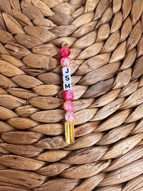Custom Initials Mini Spoons, Glitter, Powder-Tiny Shovel Necklace Charm or Keychain Accessories for Festivals Rave Trinket Christmas Gifts