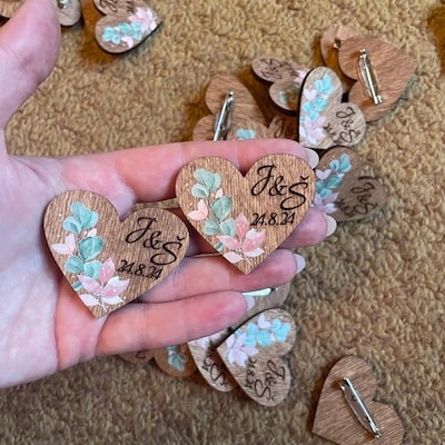 Wooden Table Numbers Wedding Table Decor Custom Table Numbers