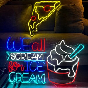 Custom RGB Neon Sign Color Changing Neon Sign Led Neon Light Custom ...