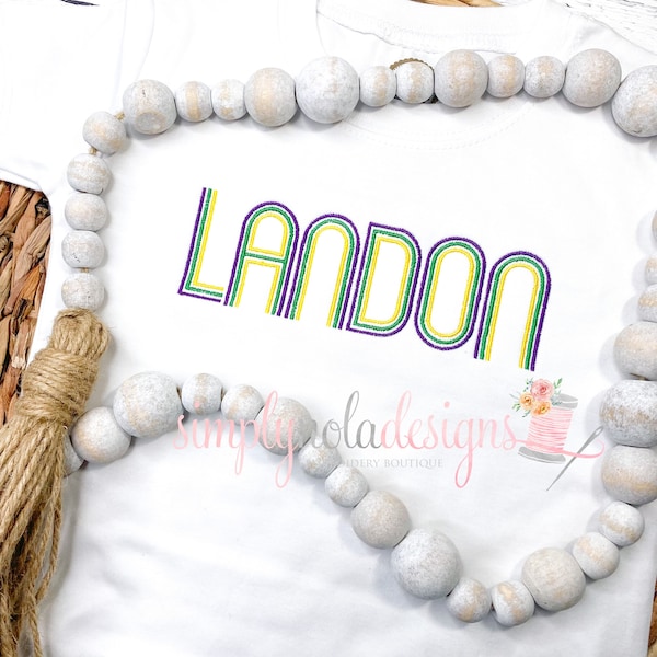 Lane Machine Embroidery Font Monogram Alphabet - 3 Sizes - BX Files ...