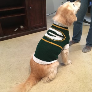 packers dog sweater