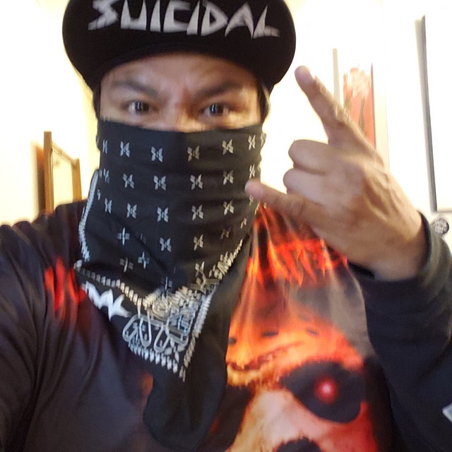 SUICIDAL TENDENCIES Official Sxtx Classic Bandana With Sticker