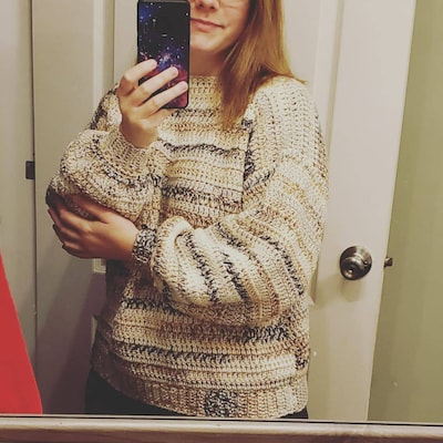 Everygirl Sweater Crochet Pattern - Etsy