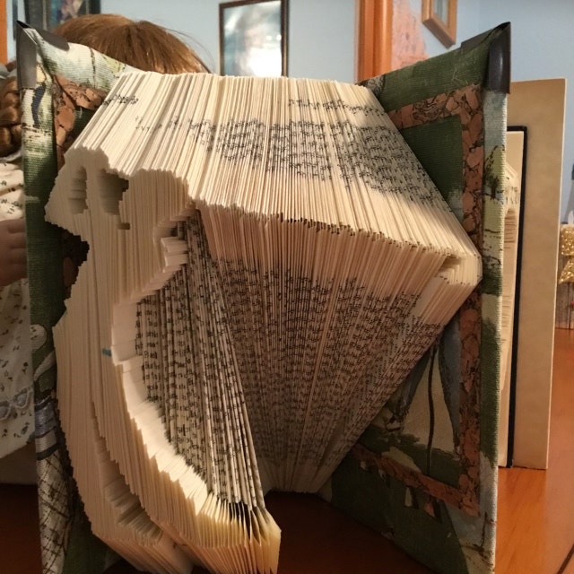 Dream Catcher. Book Folding Pattern Etsy