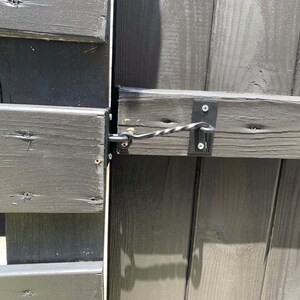 Gate Latch Kit Cottage Style With Levers left Hand for - Etsy