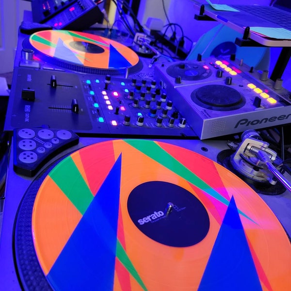 2 Vinyles Serato Control Record – Hundreds / DJ Control Scratch Live – Neufs Scellés