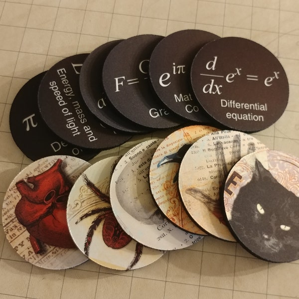 Math Formula Coasters Graduation Gift Arithmetic Pi Father's Day ...