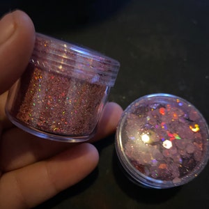 Glitter Holographic Glitter 3mm Mixed Sequins Holographic - Etsy