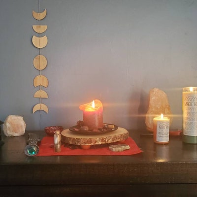 Triple Goddess Ritual Candle Large - Etsy