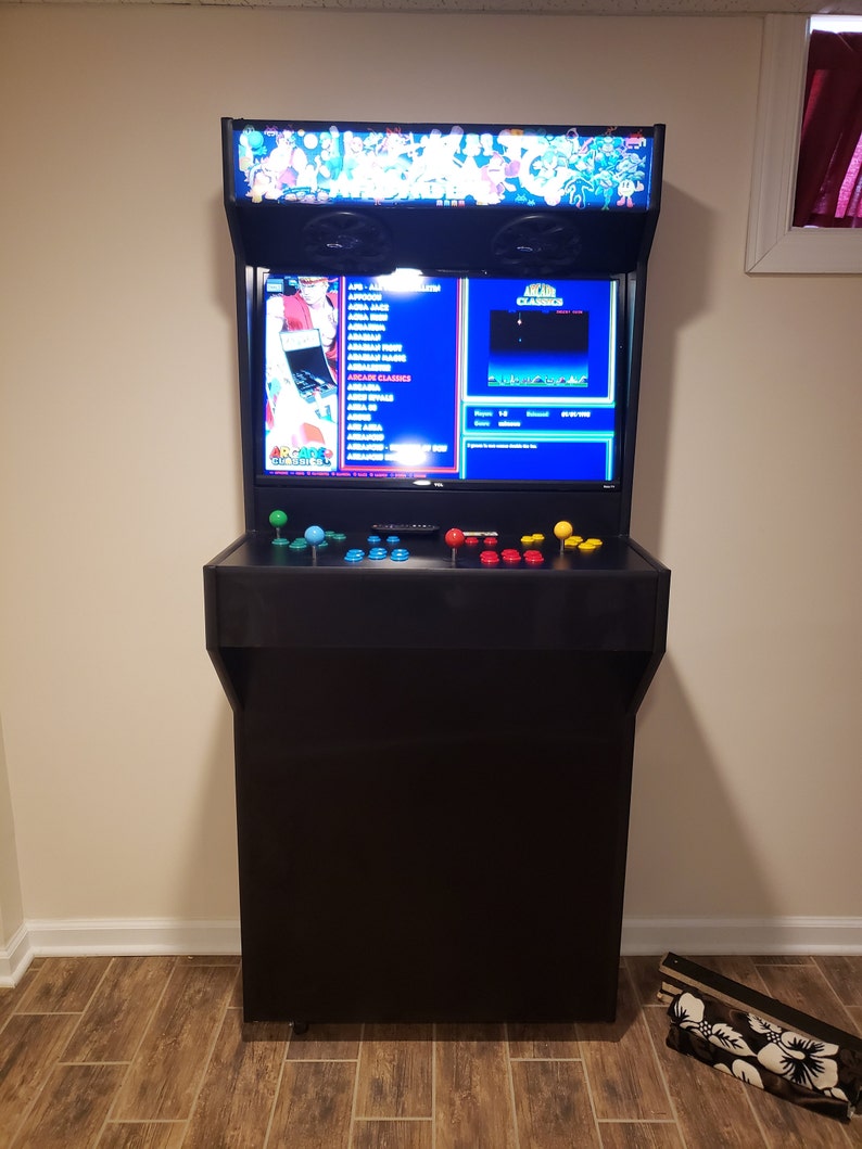 Arcade setup shared by Denny Pratta
