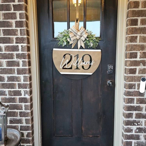 Front Door Decor Funny Door Sign Welcome Just Kidding Please Go Home ...