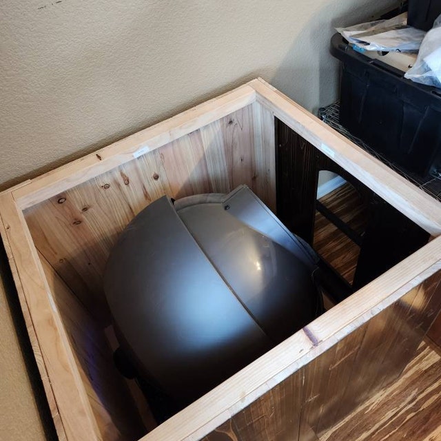 Litter Robot 3 Compatible Cedar Enclosure With Step Etsy