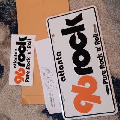 96rock License Plate beautiful Reproduction - Etsy