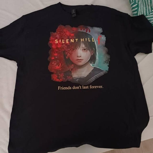 サイレントヒル f Tシャツ: 友達は永遠に続かないシャツ - Etsy 日本