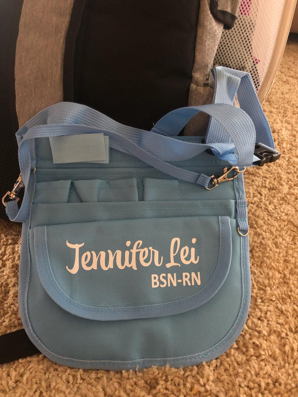 Personalisierter Krankenschwester-Werkzeuggürtel, Krankenschwester-Gürteltasche, Krankenschwester-Werkzeugtasche mit vielen Taschen, Krankenschwester-Hüfttasche, Medizinischer Gürtel, Kompakter Krankenschwestergürtel,