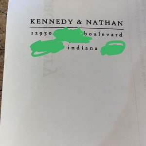 Kennedy added a photo of their purchase