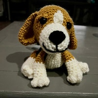 Beagle Dog Amigurumi Crochet Pattern - Etsy Canada