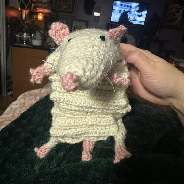 Digital Download Rat Scarf Crochet Pattern - Etsy