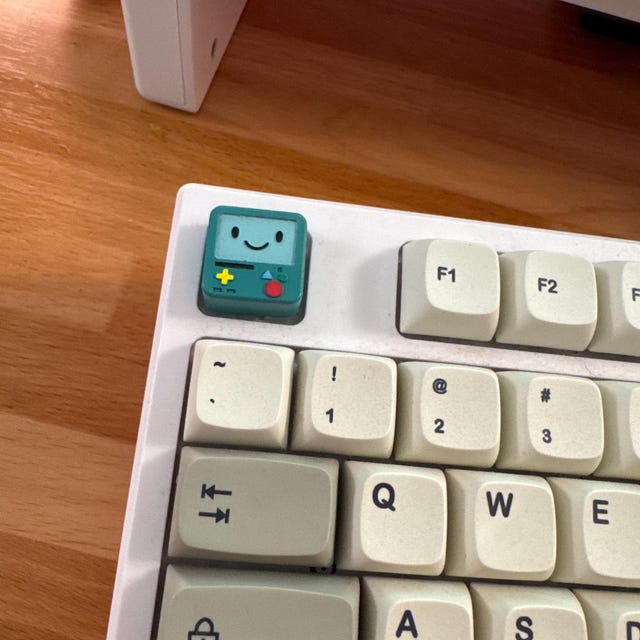 BMO Artisan Keycap for Cherry MX Mechanical Keyboard | Open