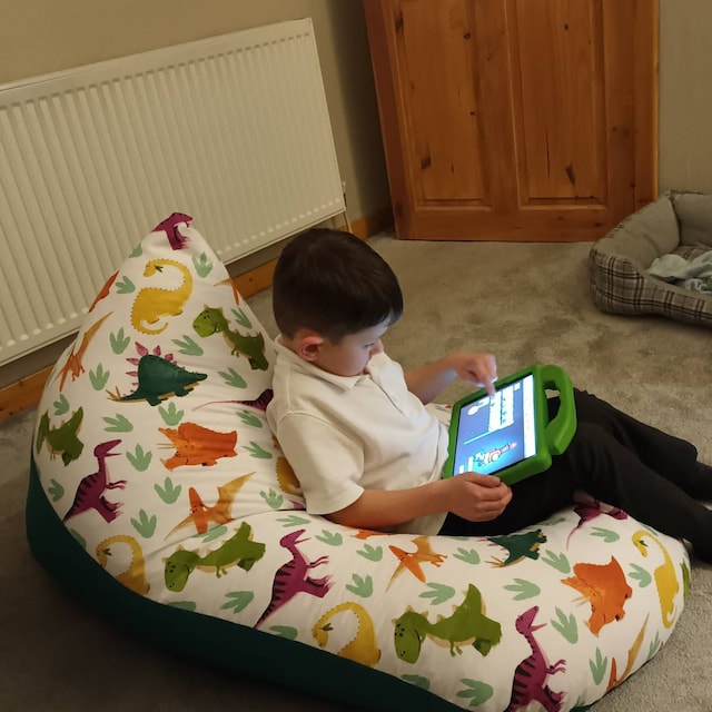 Large Dino Dinosaur Beanbag Beanbag Gaming Reading Chair Made to