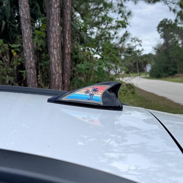 Set of Eagle Eye Automobile Shark Fin Sticker Design - Etsy