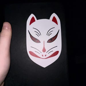 Babymetal Kitsune Fox God Mask Sticker Vinyl Decal Baby Metal