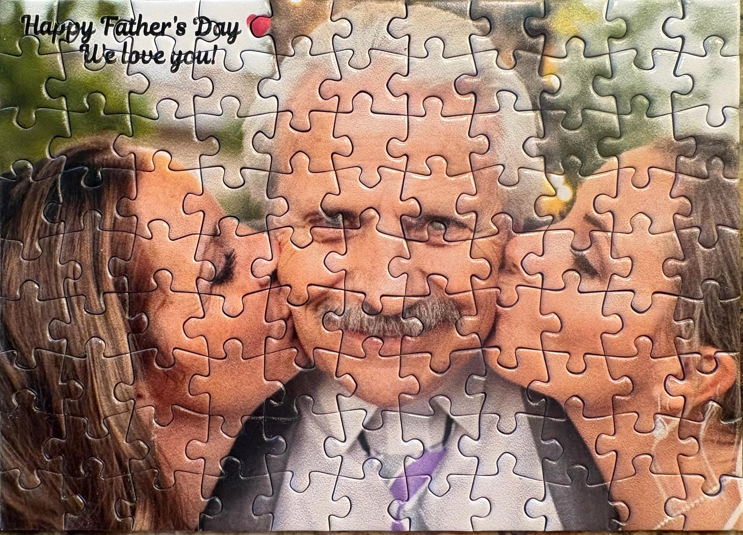 Customer photo for Custom Jigsaw Puzzle Gift