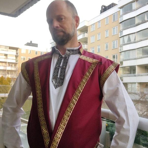 MENS KAFTAN SURREALIST XANADU