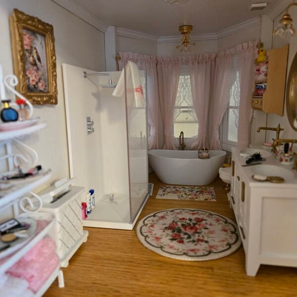 Monet Water Lilies Bridge Miniature Dollhouse Art Picture 8552 - Etsy