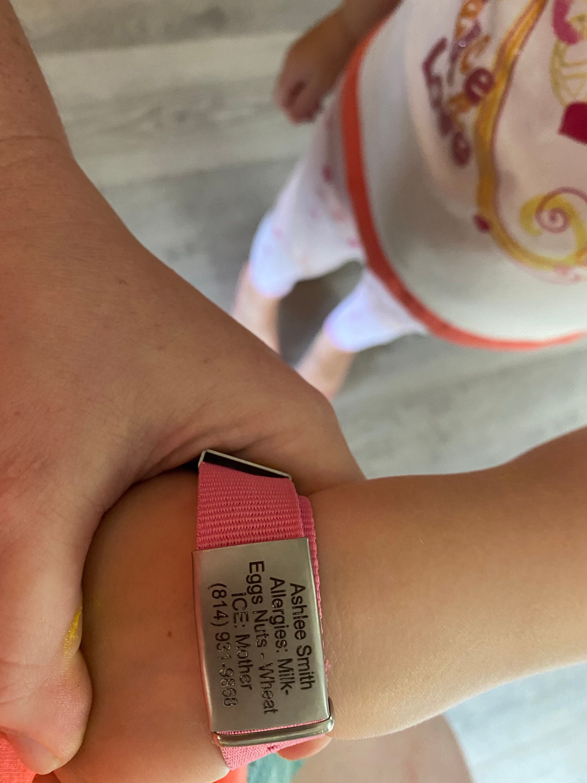 Emergency bracelet, personalized medical alert bracelet, allergy bracelet, diabetic, medical Id bracelet woman, kids medical ID bracelet