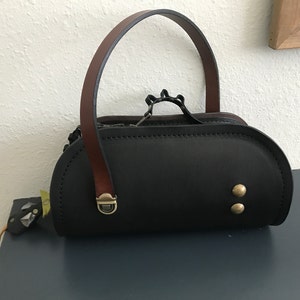 Evening Women Leather Purse Small Ladybuq Handbag Unique 