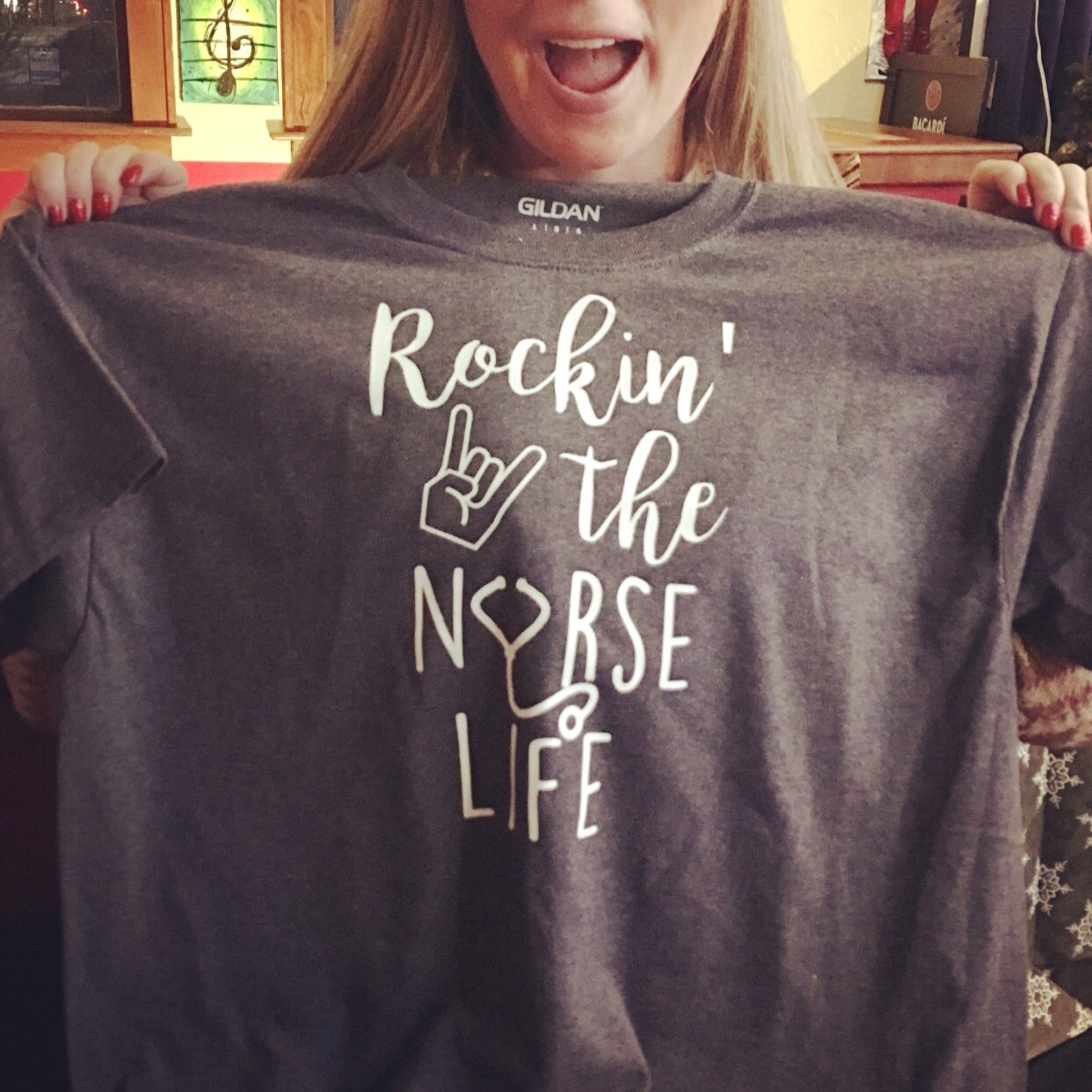 Rockin' the Nurse Life SVG Cutting FIle, Ai, Dxf and ...