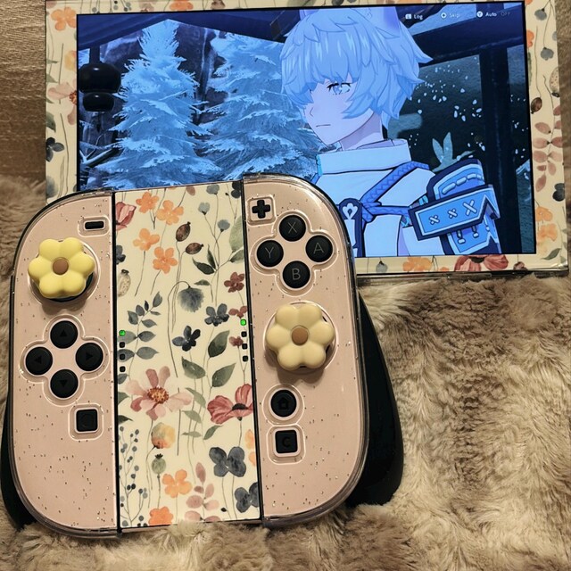 Nintendo Switch 2 Model Skin Wrap Premium Vinyl Watercolour