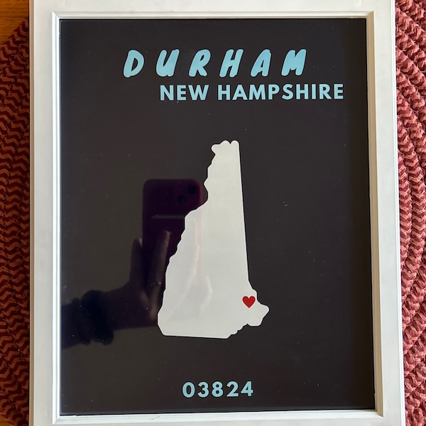 CUSTOM Zip Code Preppy Poster Digital Print | Trendy Wall Decor ...