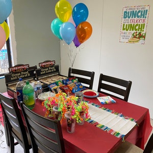 Lunch Thank You Sign, We Appreciate You a Bunch Enjoy Lunch, Staff ...