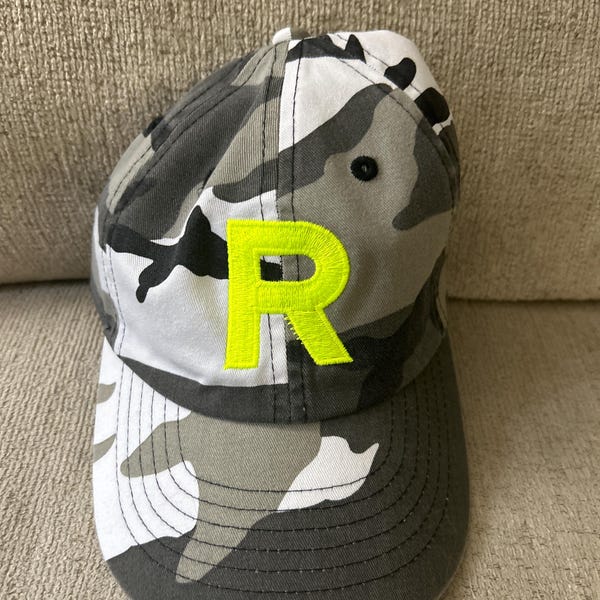 TODDLER Initial Monogram Baseball Cap - Custom Color Hat and Embroidery ...