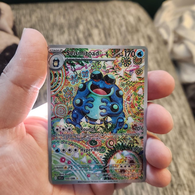 pokemon card seismitoad Shop [Traditional Chinese] Seismitoad /  109/086 AR SV11BF  TCGHOBBY