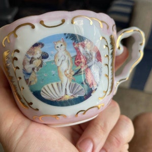 Raised Blue /& Gold Floral Rib Cage Plate Available Without Flowers or Teacup Set FREE SHIPPING Foodsafe Dishwasher Safe