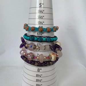 printable bracelet sizer cone template a4 size etsy