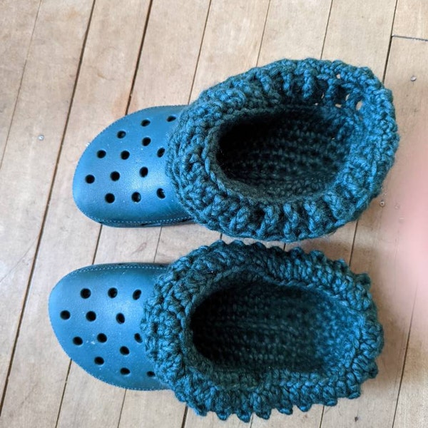 free crochet clog pattern