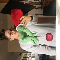 Grinch Hand Crochet Pattern - Etsy Canada