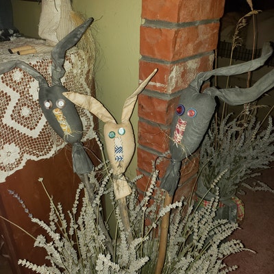 Primitive Pattern/primitive Easter Pattern/primitive Rabbit/my ...