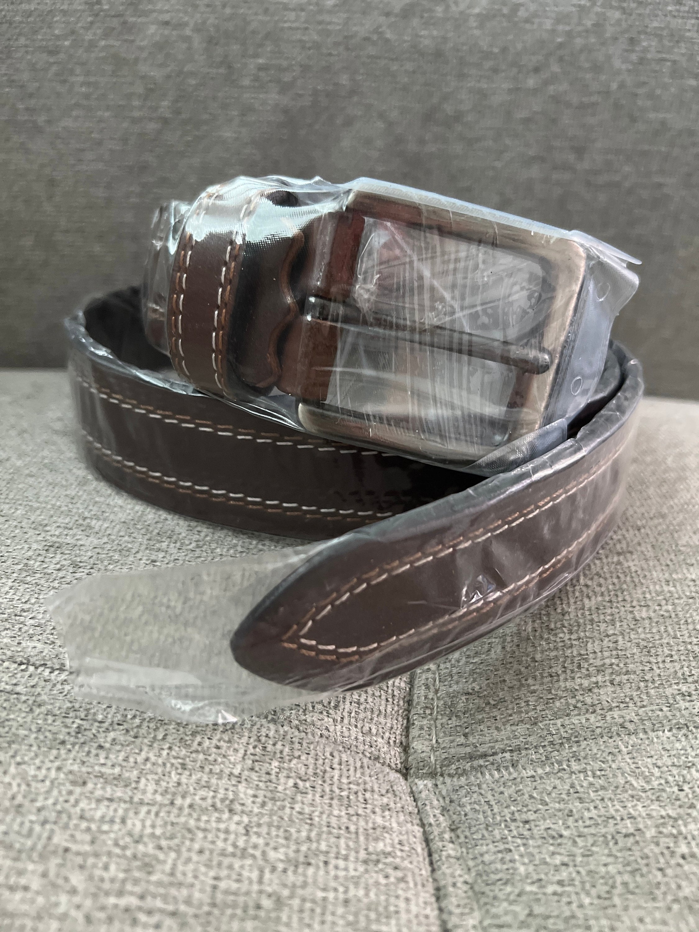 100% FULL GRAIN Leather Belts Mens Casual Dress Jeans Belt Black Brown Trouser, classic made in US Stock