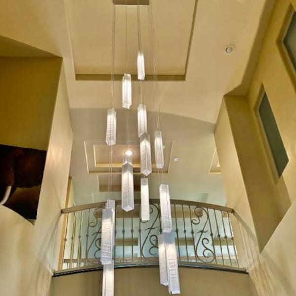 Large Chandelier Lighting for Vaulted Ceiling or High Ceiling Space ...