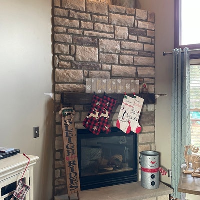 Fireplace Mantel Distressed Style - Etsy