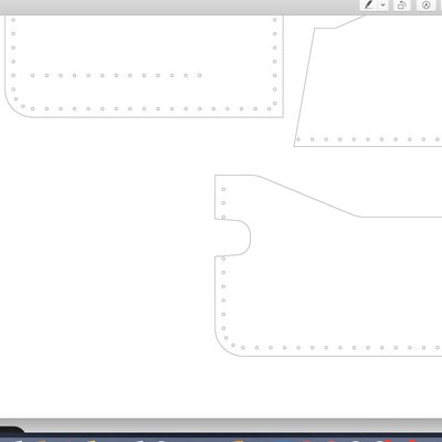 Leather Laptop Cover Template & Pattern for Laser Cut and Print Cdr ...